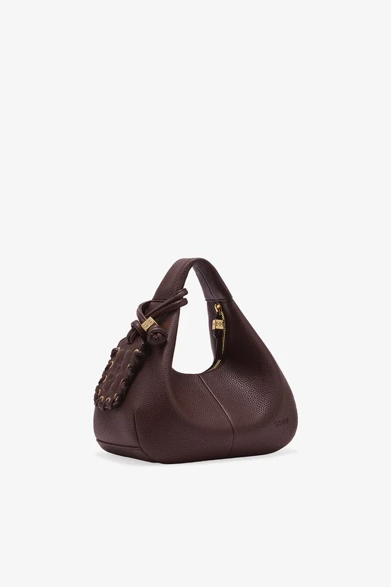 Brown Mini Hobo Bag Brown Mini Hobo Bag