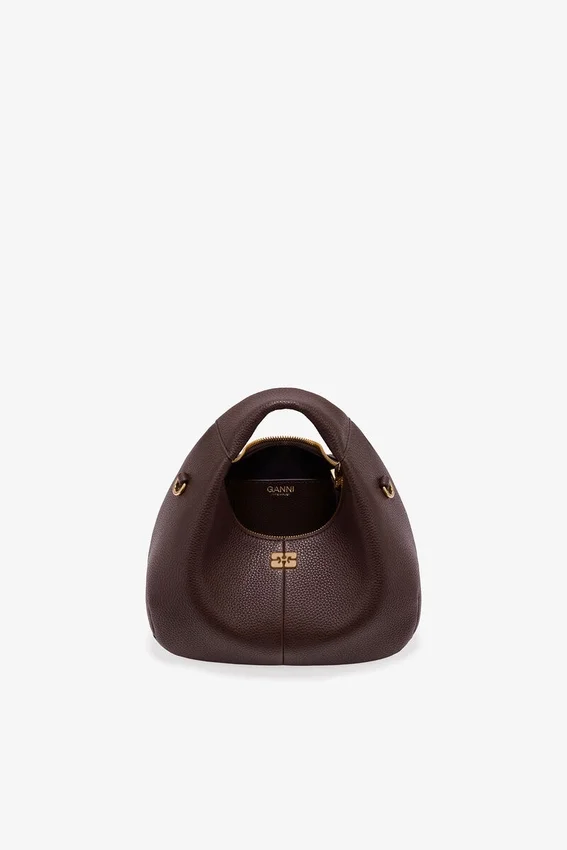 Brown Mini Hobo Bag Brown Mini Hobo Bag