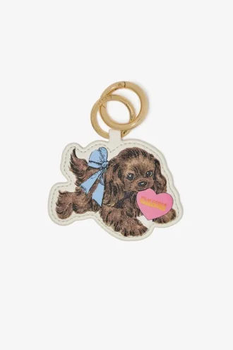 Brown Puppy Keyring