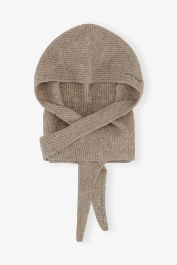 Brown Soft Wool Balaclava Brown Soft Wool Balaclava