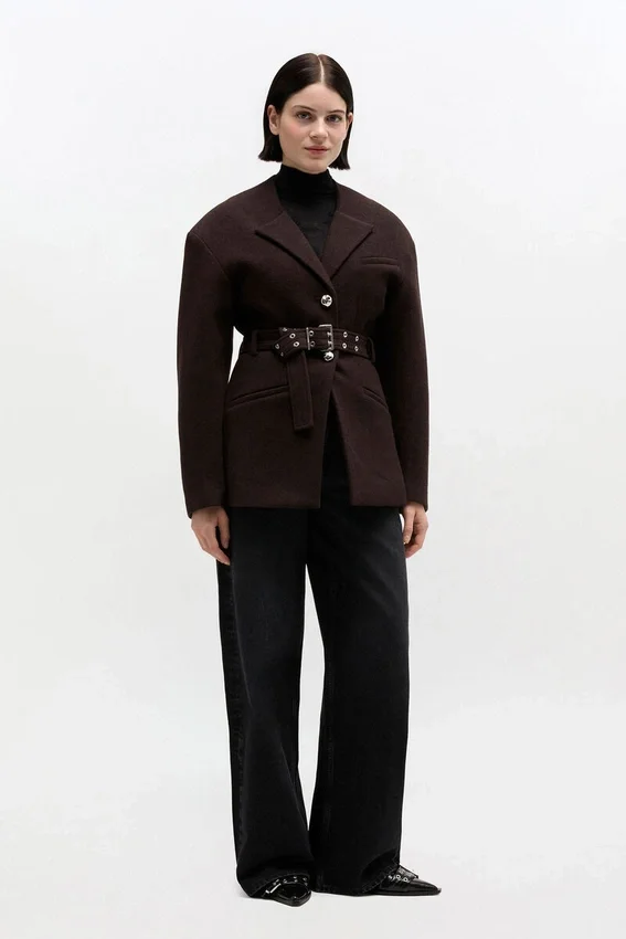 Brown Wool Jacket Brown Wool Jacket