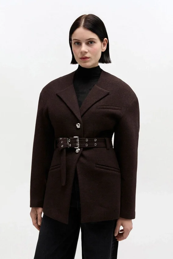 Brown Wool Jacket Brown Wool Jacket
