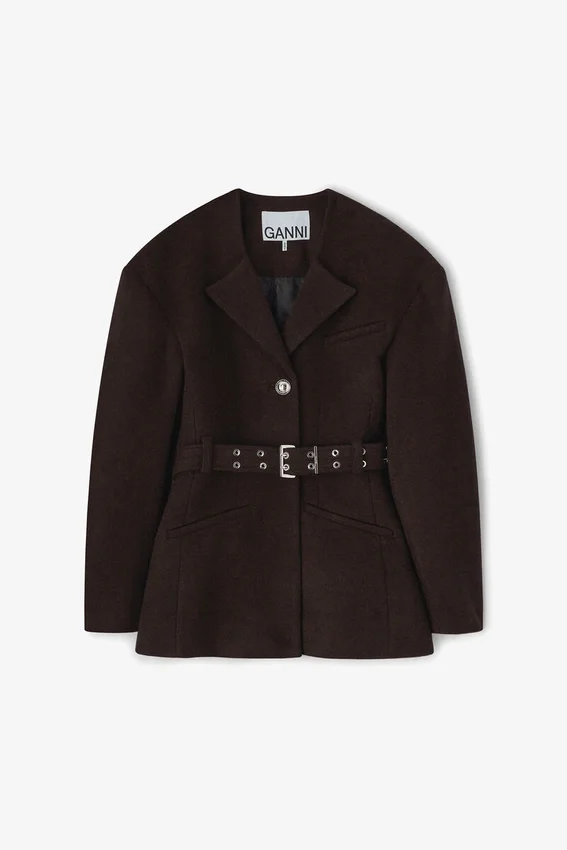 Brown Wool Jacket Brown Wool Jacket