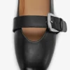 Buckle Strap Ballerinas in Black Buckle Strap Ballerinas in Black