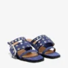 Buckle Strap Mule in Denim Buckle Strap Mule in Denim