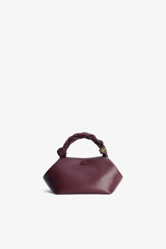 Burgundy Small Bou Bag