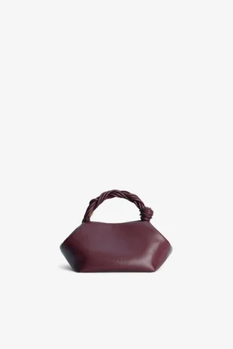 Burgundy Small Bou Bag