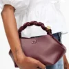 Burgundy Small Bou Bag
