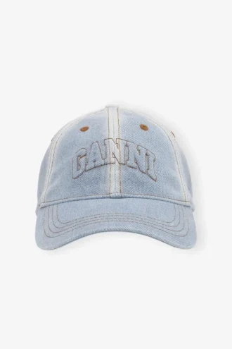 Cap in Light Blue Denim