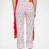 Capri Slim Jeans in Printed Denim Capri Slim Jeans in Printed Denim