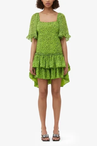 Chiffon Mini Dress