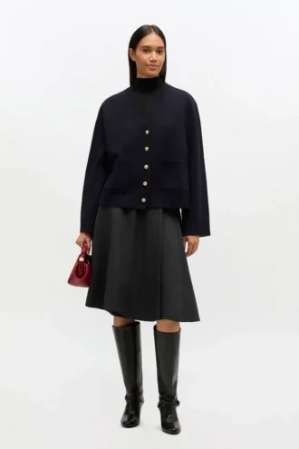 classic wool cardigan 2 330x495 - Classic Wool Cardigan
