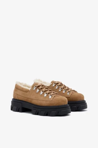 Cleated Derbies in Brown