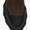Cleated Low Chelsea Boots in Brown Cleated Low Chelsea Boots in Brown
