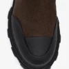Cleated Mid Chelsea Boots in Brown Cleated Mid Chelsea Boots in Brown