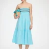 Convertible Skirt in Blue Check