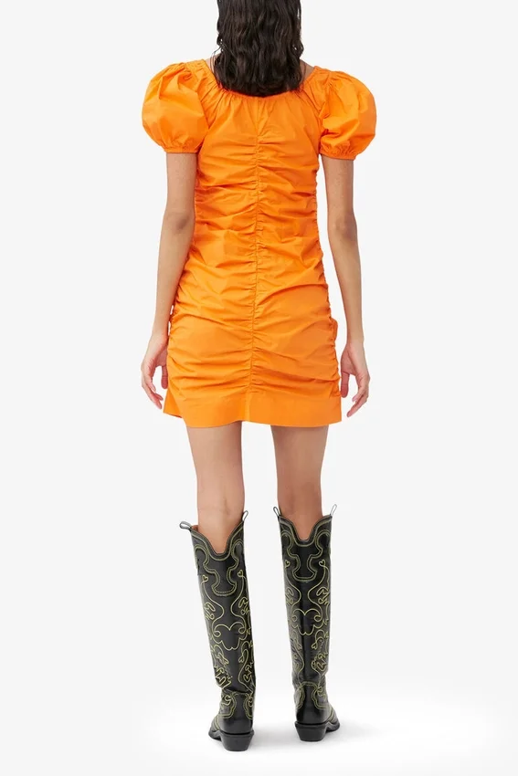 Cotton Poplin Mini Dress Cotton Poplin Mini Dress