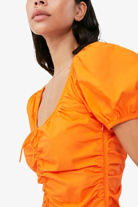 Cotton Poplin Mini Dress Cotton Poplin Mini Dress