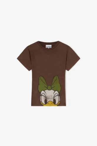 Daisy Duck Brown Baby Fit T-shirt
