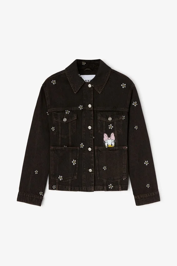 Daisy Duck Denim Oversized Jacket Daisy Duck Denim Oversized Jacket