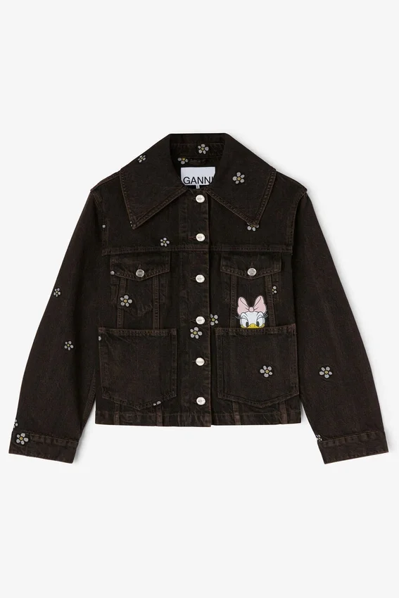 Daisy Duck Denim Short Jacket Daisy Duck Denim Short Jacket