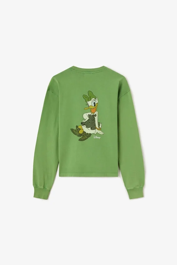 Daisy Duck Green Long-sleeve T-shirt Daisy Duck Green Long-sleeve T-shirt
