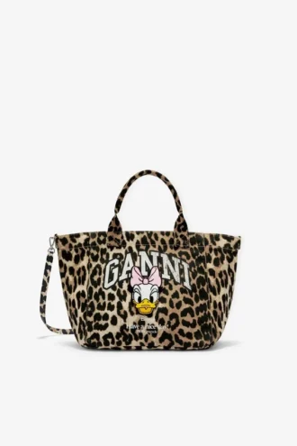Daisy Duck Leopard Small Tote