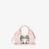 Daisy Duck Mini Hobo Bag in Pink