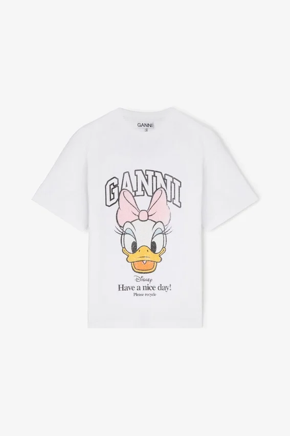 Daisy Duck White Baby Fit T-shirt Daisy Duck White Baby Fit T-shirt