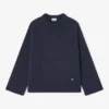 Dark Blue Wool Mix Sweater Dark Blue Wool Mix Sweater