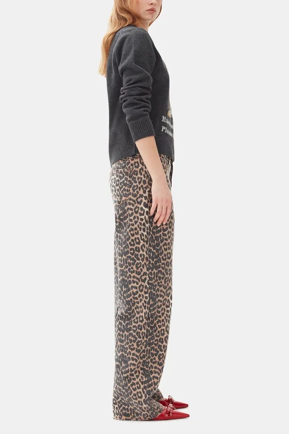 Dark Grey Graphic Tiger Sweater Dark Grey Graphic Tiger Sweater