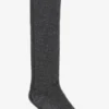 Dark Grey Wool Mix Socks