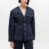 Dark Rinse Denim Blazer Dark Rinse Denim Blazer