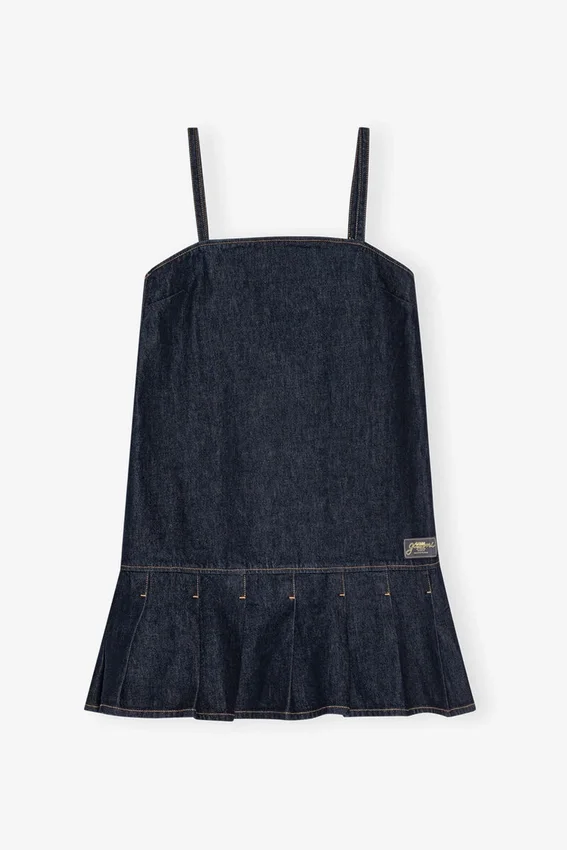 Denim Strap Mini Dress Denim Strap Mini Dress