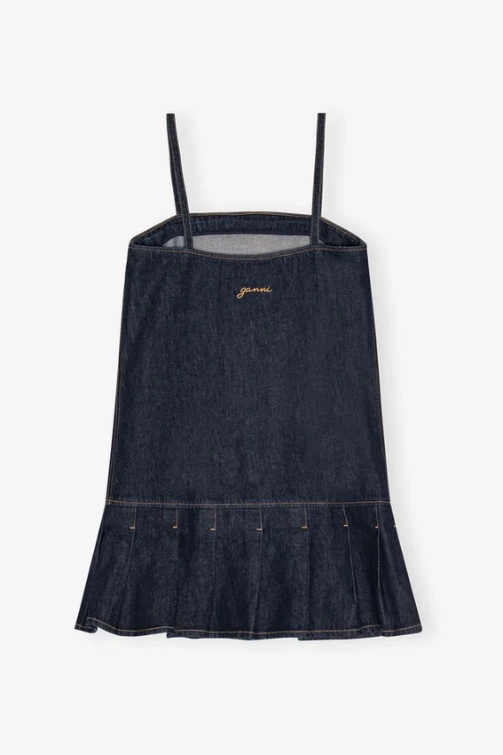 Denim Strap Mini Dress Denim Strap Mini Dress