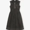 Dress in Black Cotton