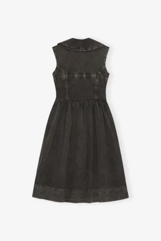 Dress in Black Cotton