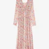 Dress in Floral Silk Dress in Floral Silk
