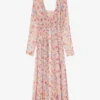 Dress in Floral Silk Dress in Floral Silk