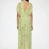 Dress in Green Silk Dress in Green Silk