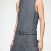 Dress in Grey Wool Melange Dress in Grey Wool Melange