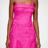 Dress in Pink Shibori Organza
