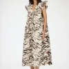 Dress in Printed Cotton