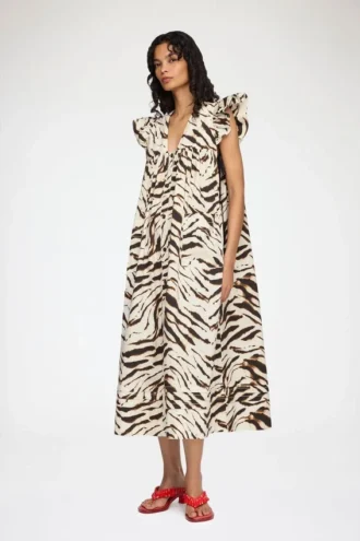 Dress in Printed Cotton