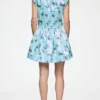 Dress in Printed Satin Dress in Printed Satin