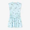 Dress in Printed Satin Dress in Printed Satin