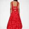 Dress in Red Fil Coupe