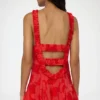 Dress in Red Fil Coupe