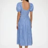 Dress in Striped Cotton