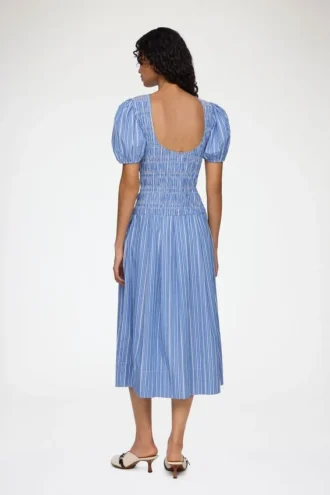Dress in Striped Cotton